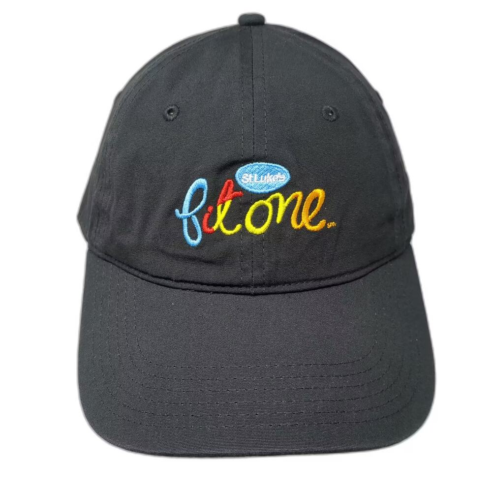 AS Colour Baseball Cap Gray OS St Luke's FitOne Embroidered Slideback Hat